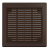 Решетка вентиляционная Р сетка разъемная 209х209 пластик Brown ERA Решетка вентиляционная Р сетка разъемная 209х209 пластик Brown ERA