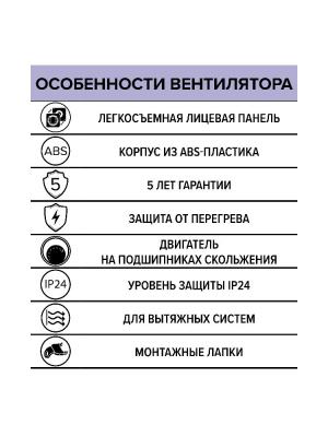Вентилятор накладной WIND D120 ERA