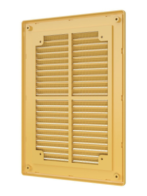 Решетка вентиляционная Р сетка разъемная 185х255 пластик Beige ERA