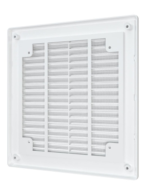 Решетка вентиляционная AR сетка разъемная 209х209 пластик AURAMAX