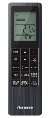 Бытовая сплит-система BLACK CRYSTAL Classic A AS-10HW4SYDTG5B