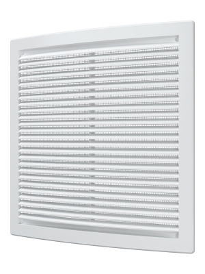Решетка вентиляционная РЦ сетка 250х250 пластик ERA