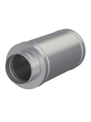 Шумоглушитель MDG D200 L0,6м оцинк.сталь ERA PRO