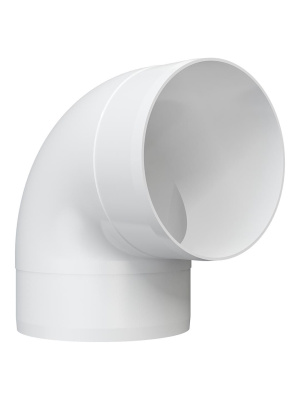 Колено ККП D100 90° пластик ERA