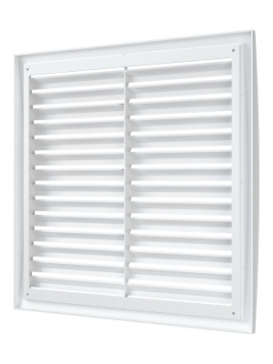 Решетка вентиляционная РР разъемная 400х400 пластик ERA