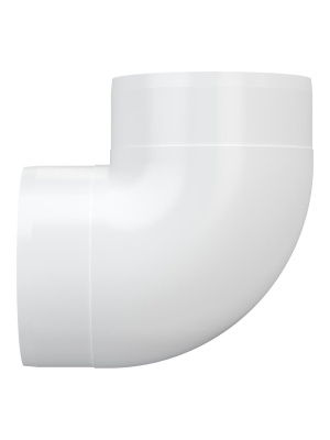 Колено ККП D100 90° пластик ERA